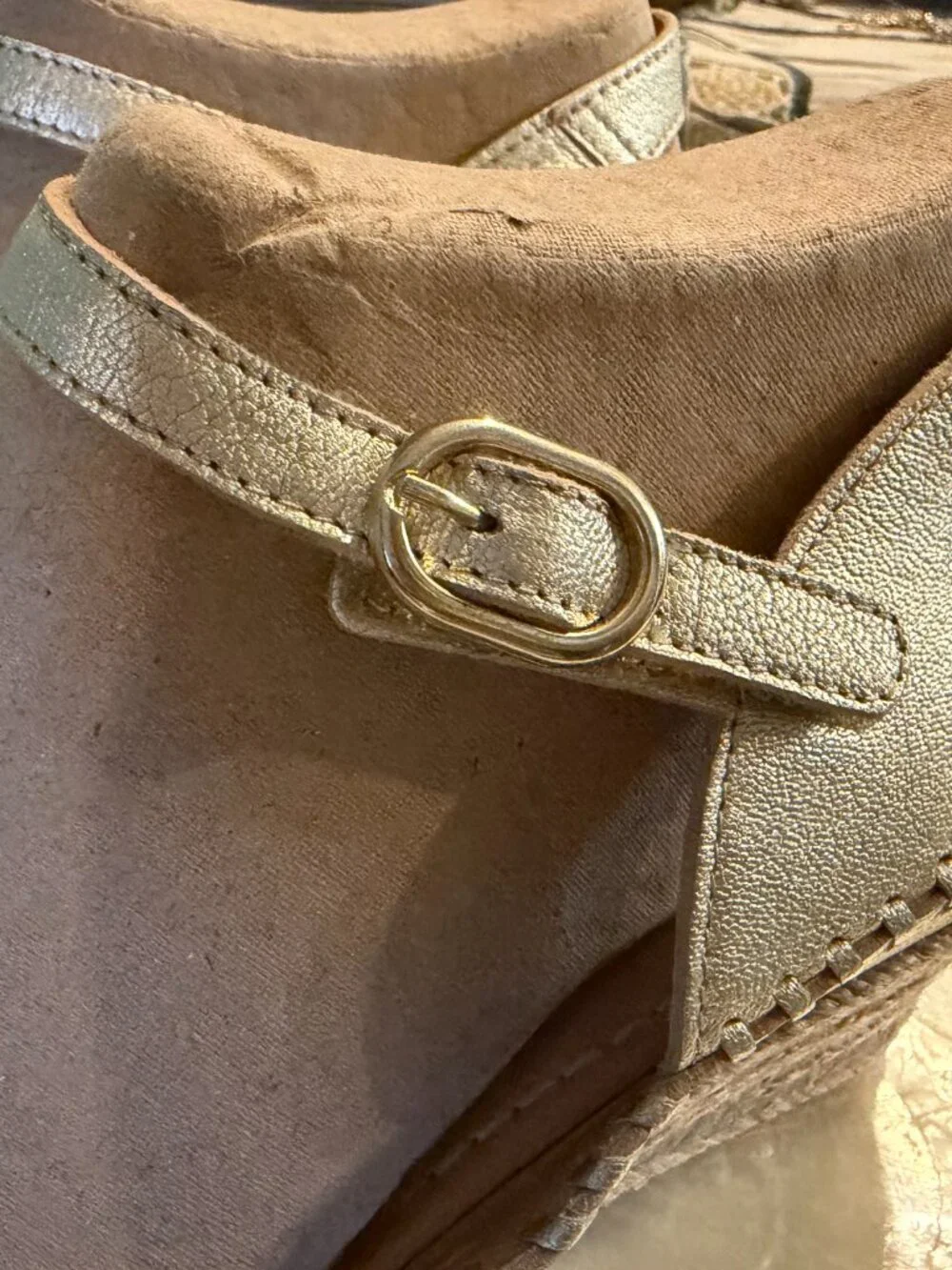 Pikolinos Vila Espadrilles Wedge Sandals- Size 40